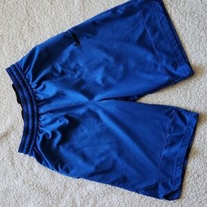 Nike Blue Athletic Shorts Lightweight Dri Fit Moisture-Wicking Sz M  Sportswear